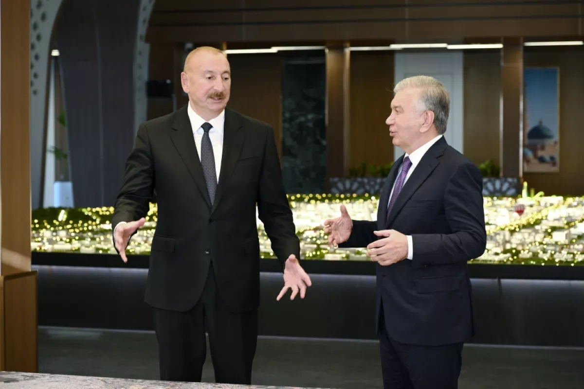 President Aliyev reviews progress of Uzbekistan’s New Tashkent megaproject PHOTO