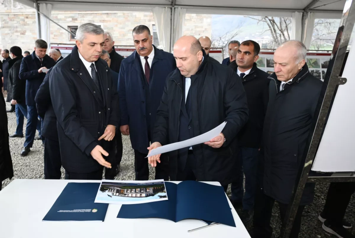 Presidential officials tour Azerbaijan's Hadrut, highlight hotel reconstruction, tourism vision PHOTO