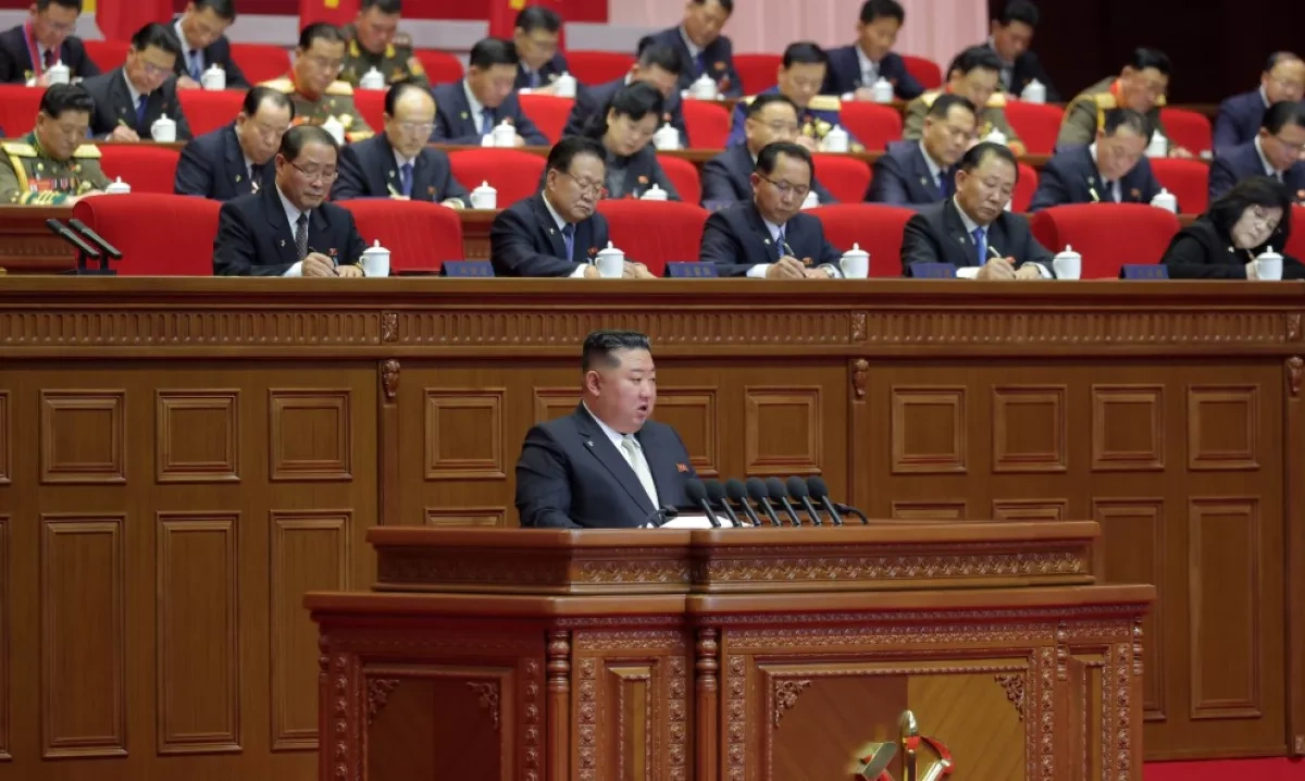 North Korean leader assesses achievements at worker's party congress
