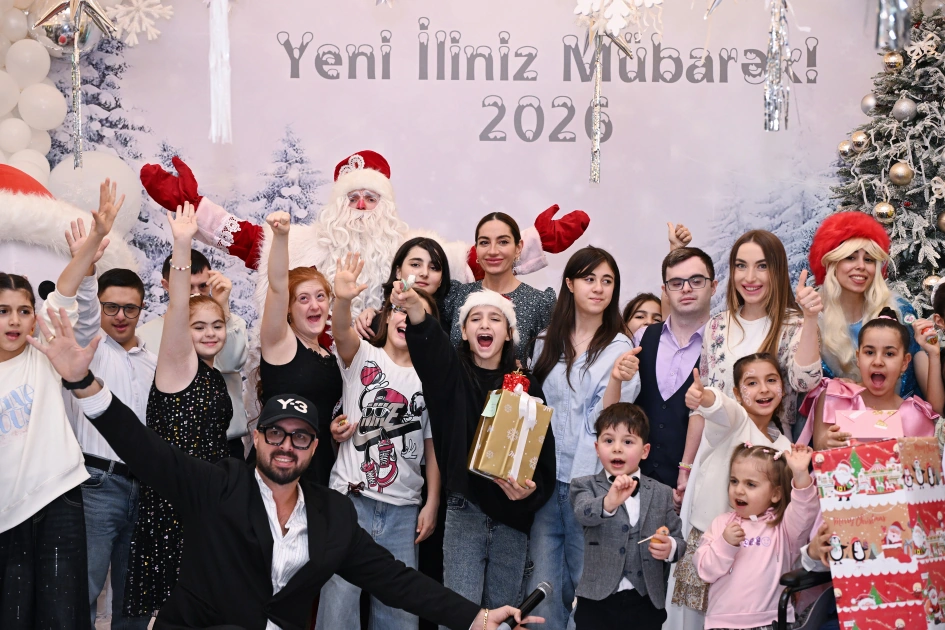 Heydar Aliyev Foundation VP Leyla Aliyeva, Head of Baku Media Center Arzu Aliyeva and Alena Aliyeva join festive celebrations for children with special needs in Baku (PHOTO)