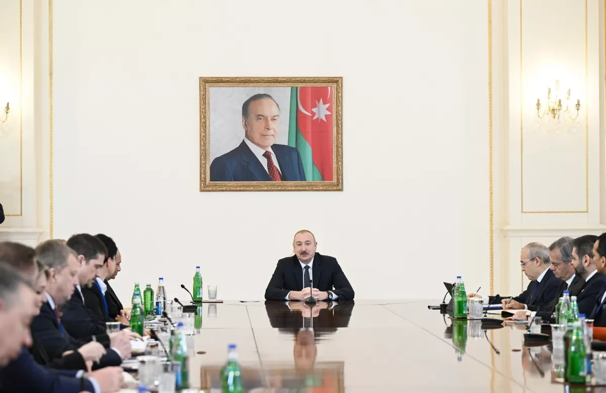 Azerbaijani president receives US Chamber of Commerce delegation in Baku PHOTO