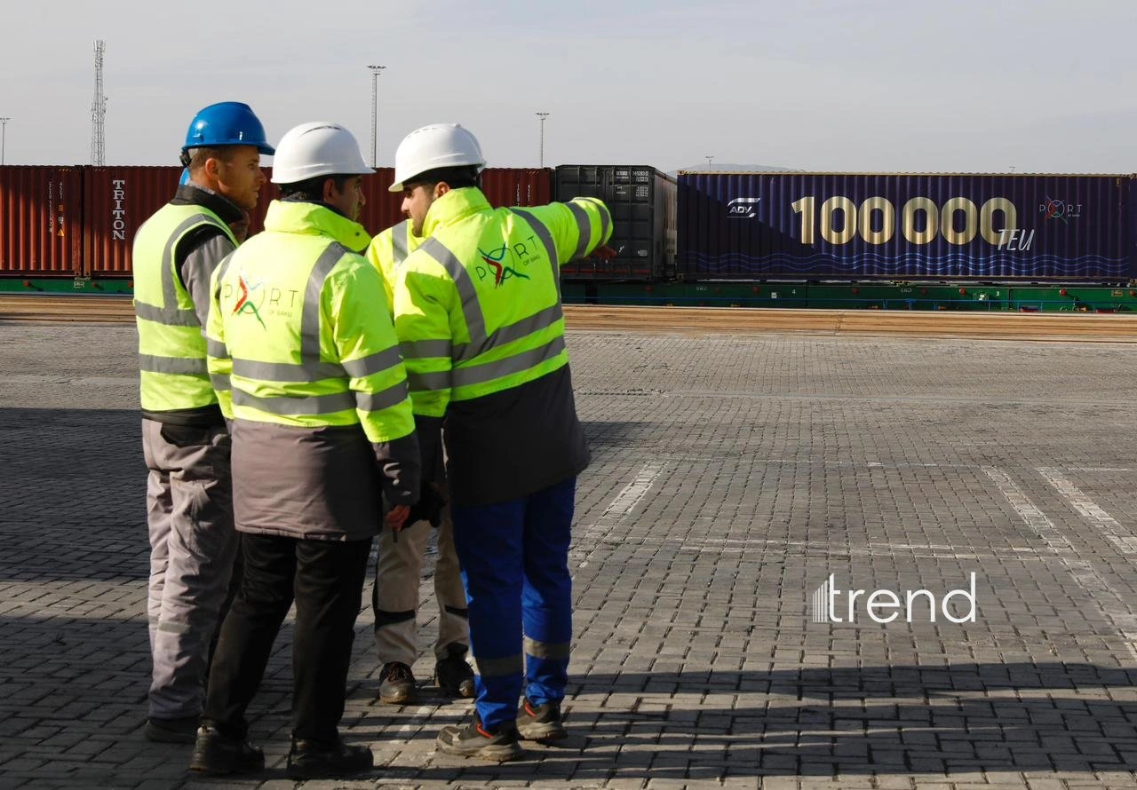 Baku Port strengthens its position as logistics hub in region (PHOTO) (Exclusive)