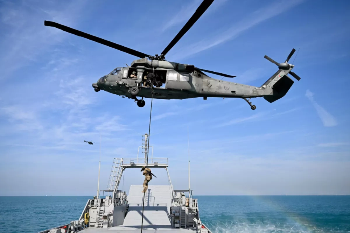 Azerbaijani, UAE presidents observe joint military drills in Abu Dhabi PHOTO