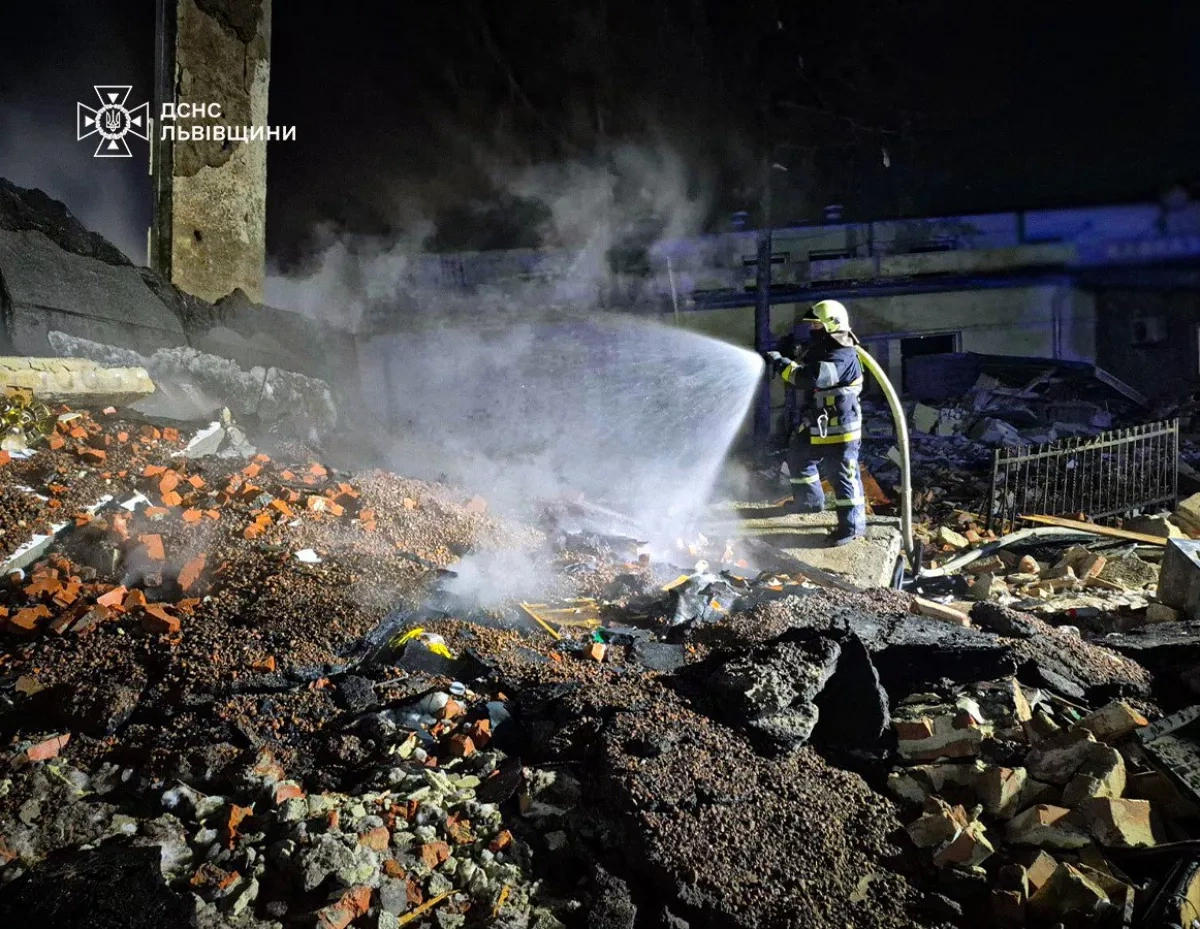 Rescue operations end after deadly explosion in village in western Ukraine Photo