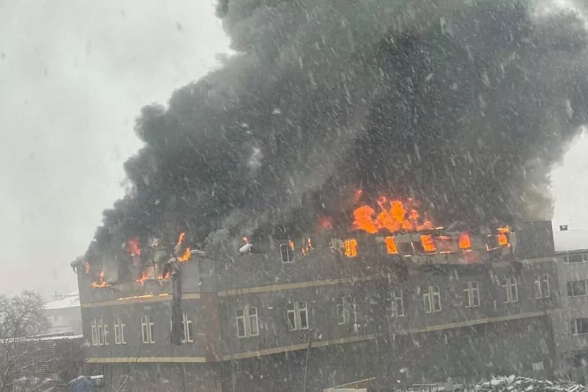 Fire breaks out at factory in Istanbul
 Photo