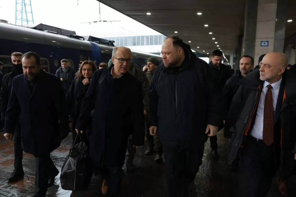 Polish Speaker arrives in Kyiv on official visit PHOTO