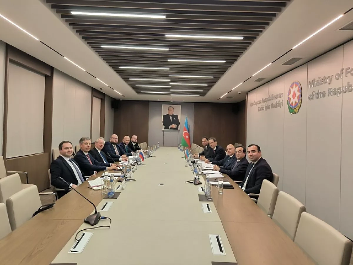 Azerbaijani-Russian political consultations held in Baku
