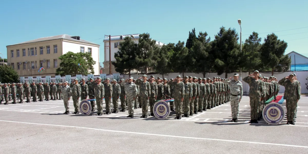 Azerbaijan’s young recruits take military oath under national flag PHOTO