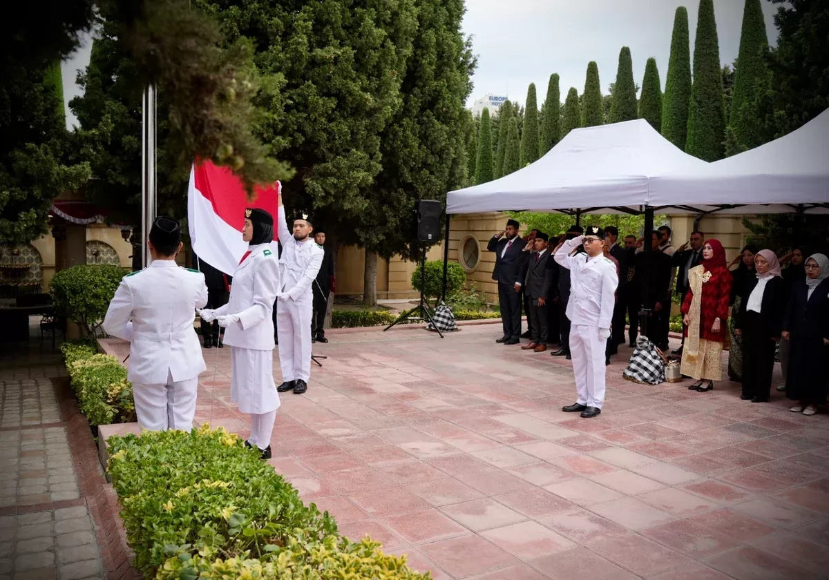 Indonesian Embassy in Baku marks 81st anniversary of independence PHOTO