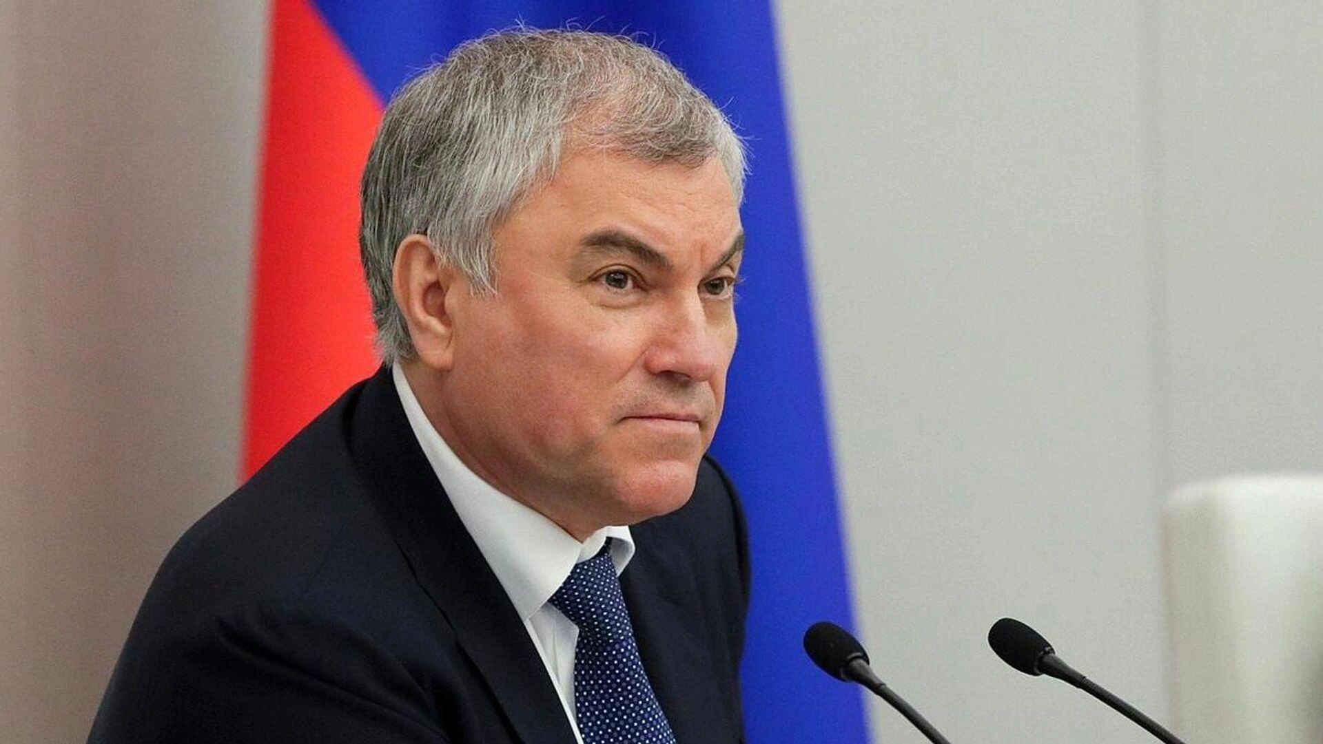 Russian Duma speaker points to mental disorder in Zelenskyy