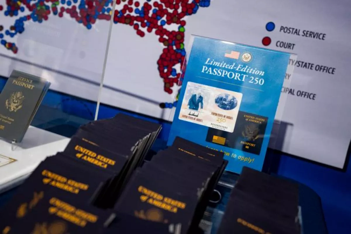 Trump-themed anniversary passports trigger booking frenzy in US PHOTO