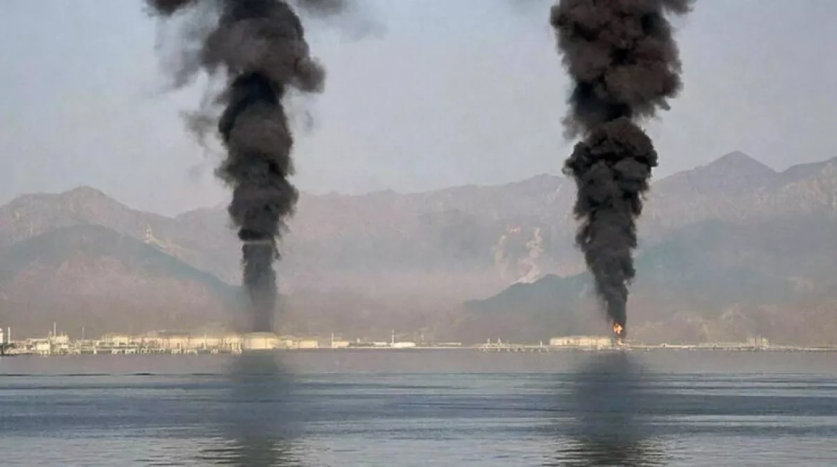 UAE confirms fire in Fujairah oil terminal after drone attack