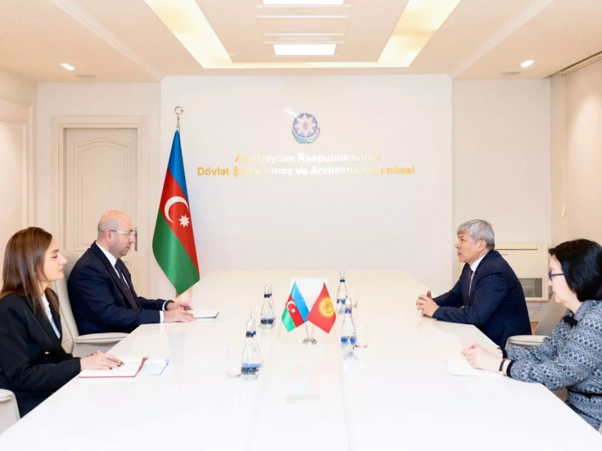 Azerbaijan, Kyrgyzstan discuss strategic partnership in urban development PHOTO