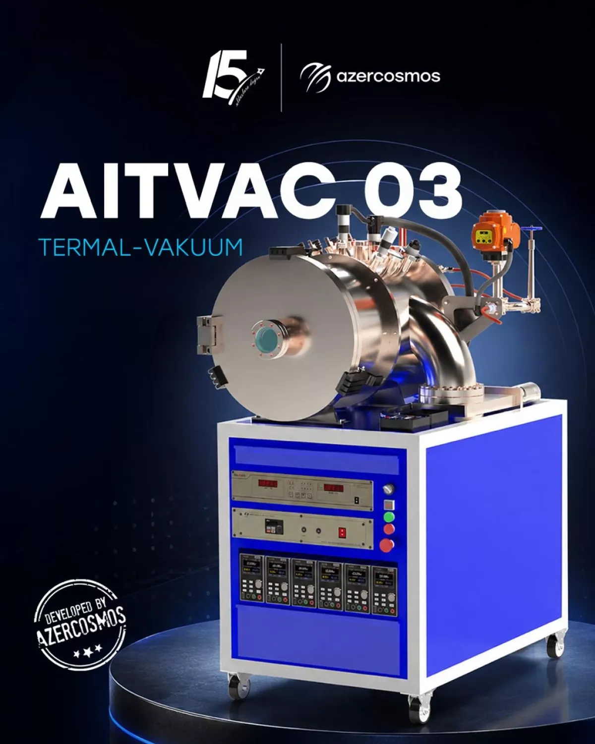 Azerbaijan’s Space Agency develops thermal vacuum chamber for satellites PHOTO