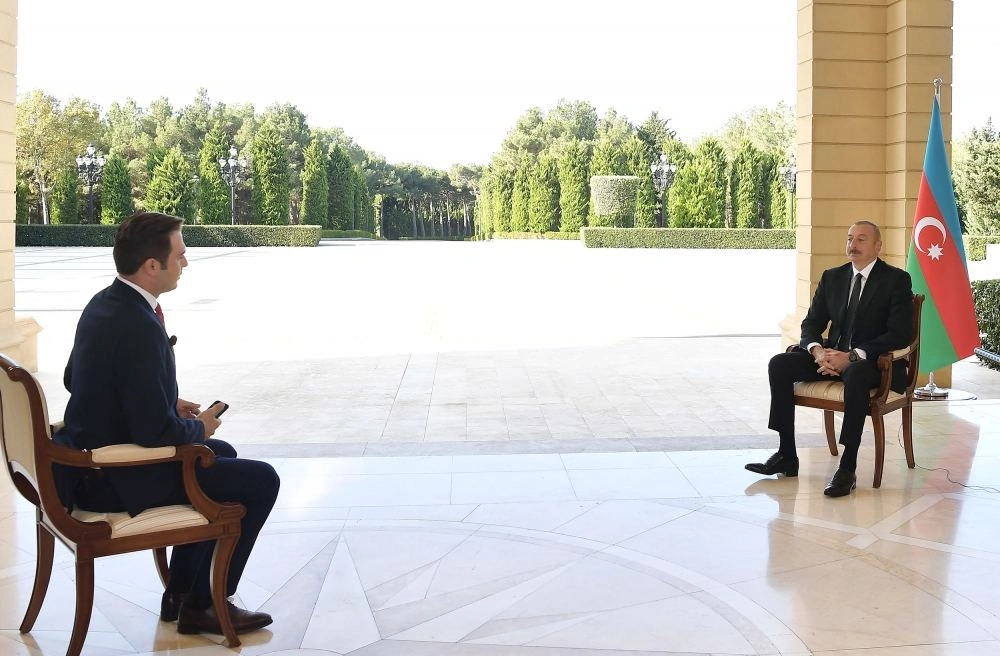 Chronicles of Victory: President Ilham Aliyev interviewed by Turkish Haber Global TV channel on October 12, 2020 (PHOTO/VIDEO)