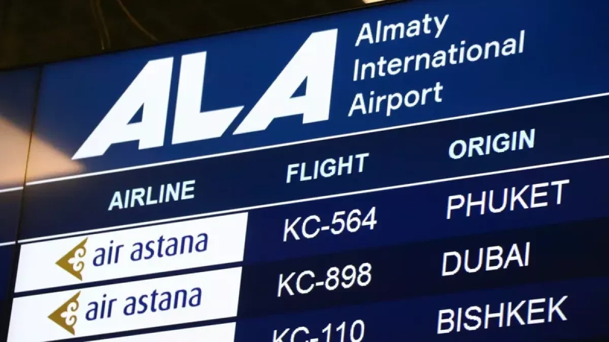 Over 20 flights delayed at Almaty airport in Kazakhtsan
