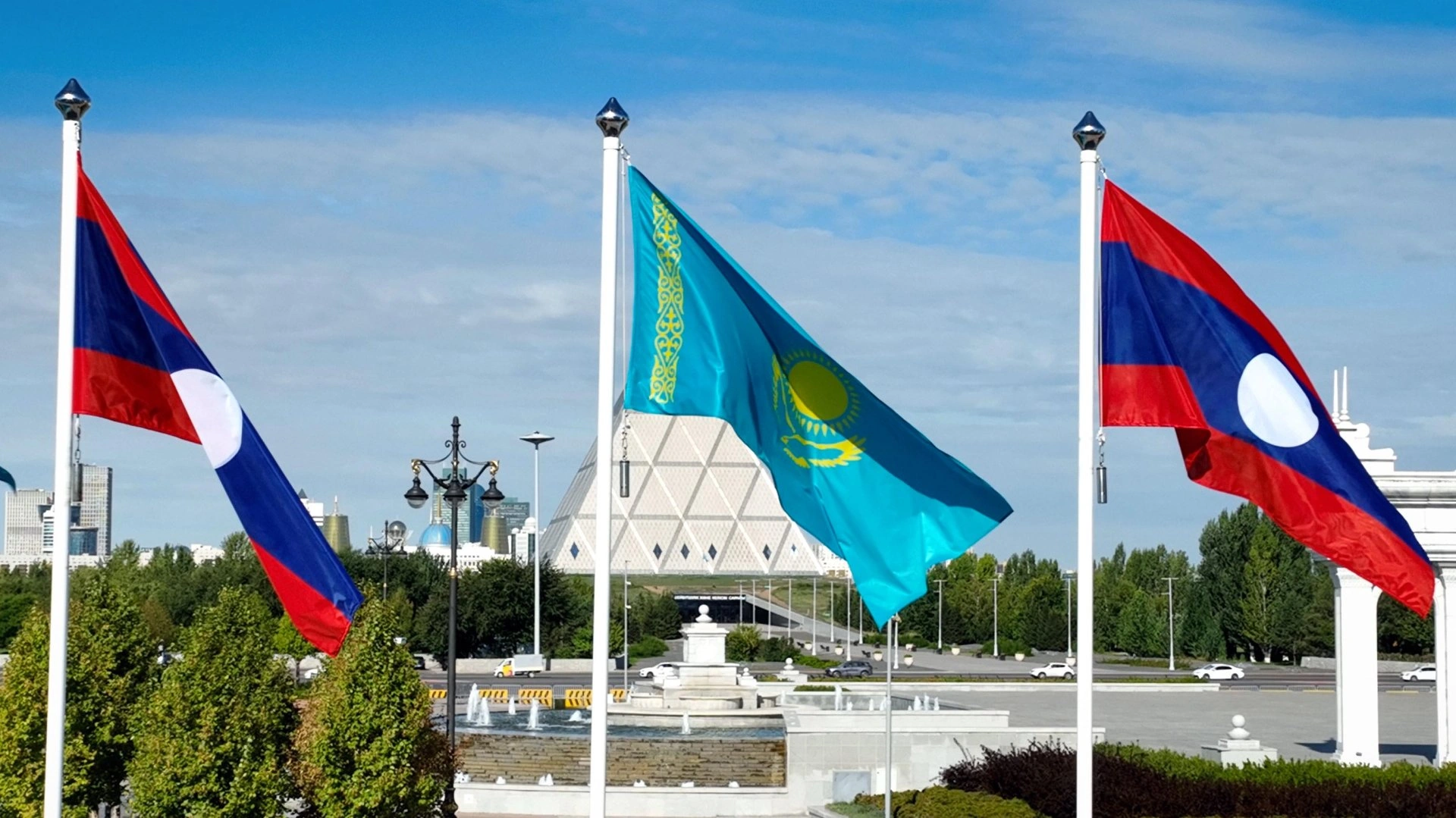 Kazakhstan as gateway for Laos to markets of Central Asia and Europe