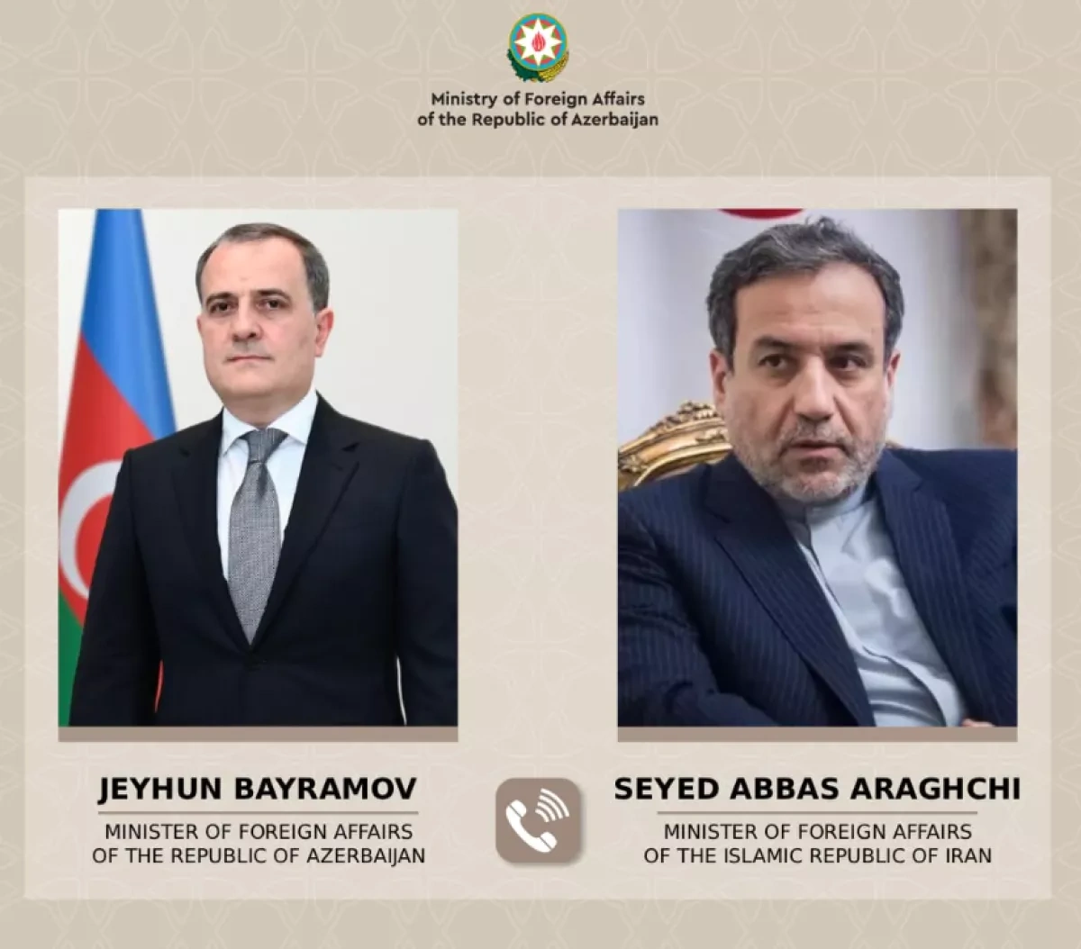 Azerbaijani, Iranian top diplomats exchange views on regional and global issues