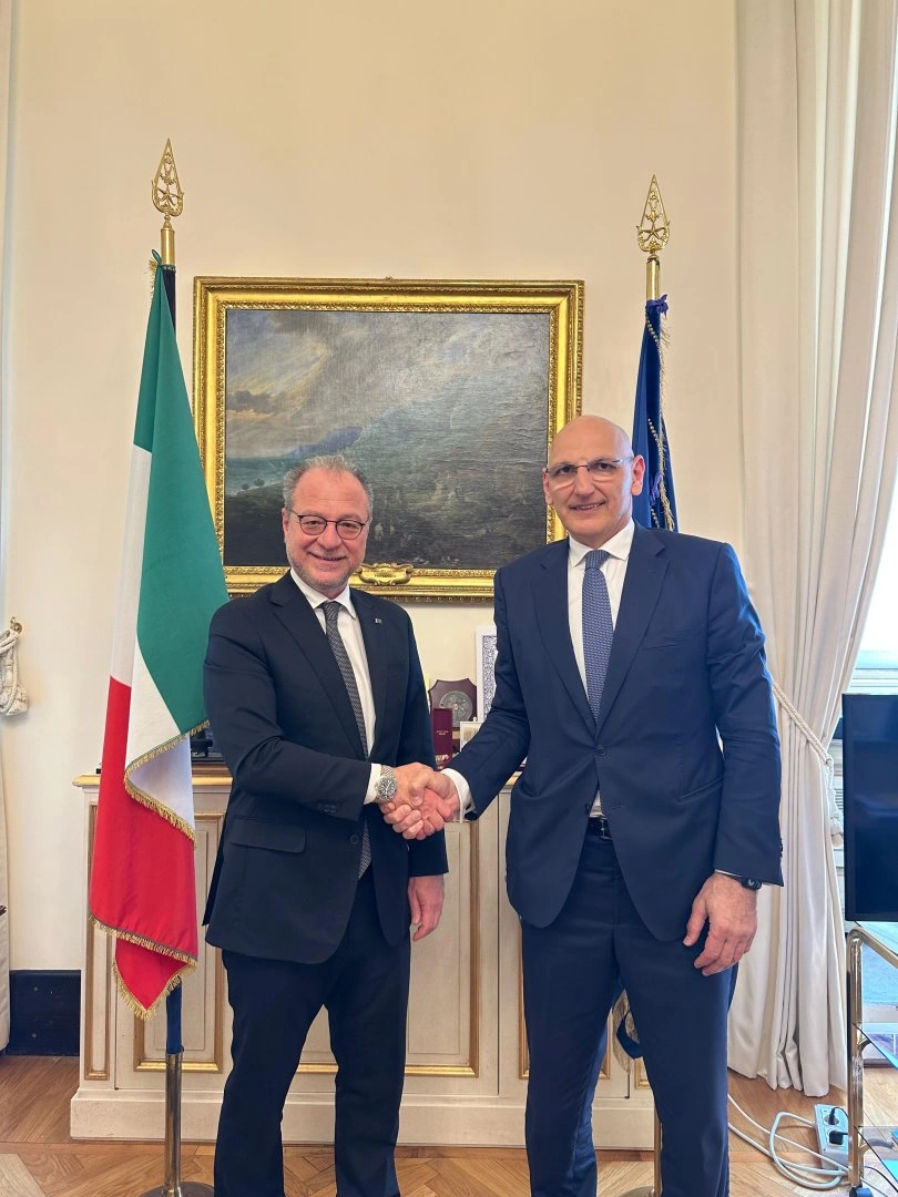 Azerbaijan’s Presidential Representative holds several high-level meetings in Italy