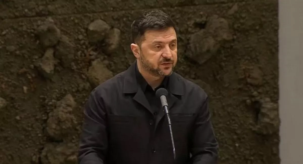 Ukraine's leader says Russia's war — lesson against "aggression", urges asset seizure