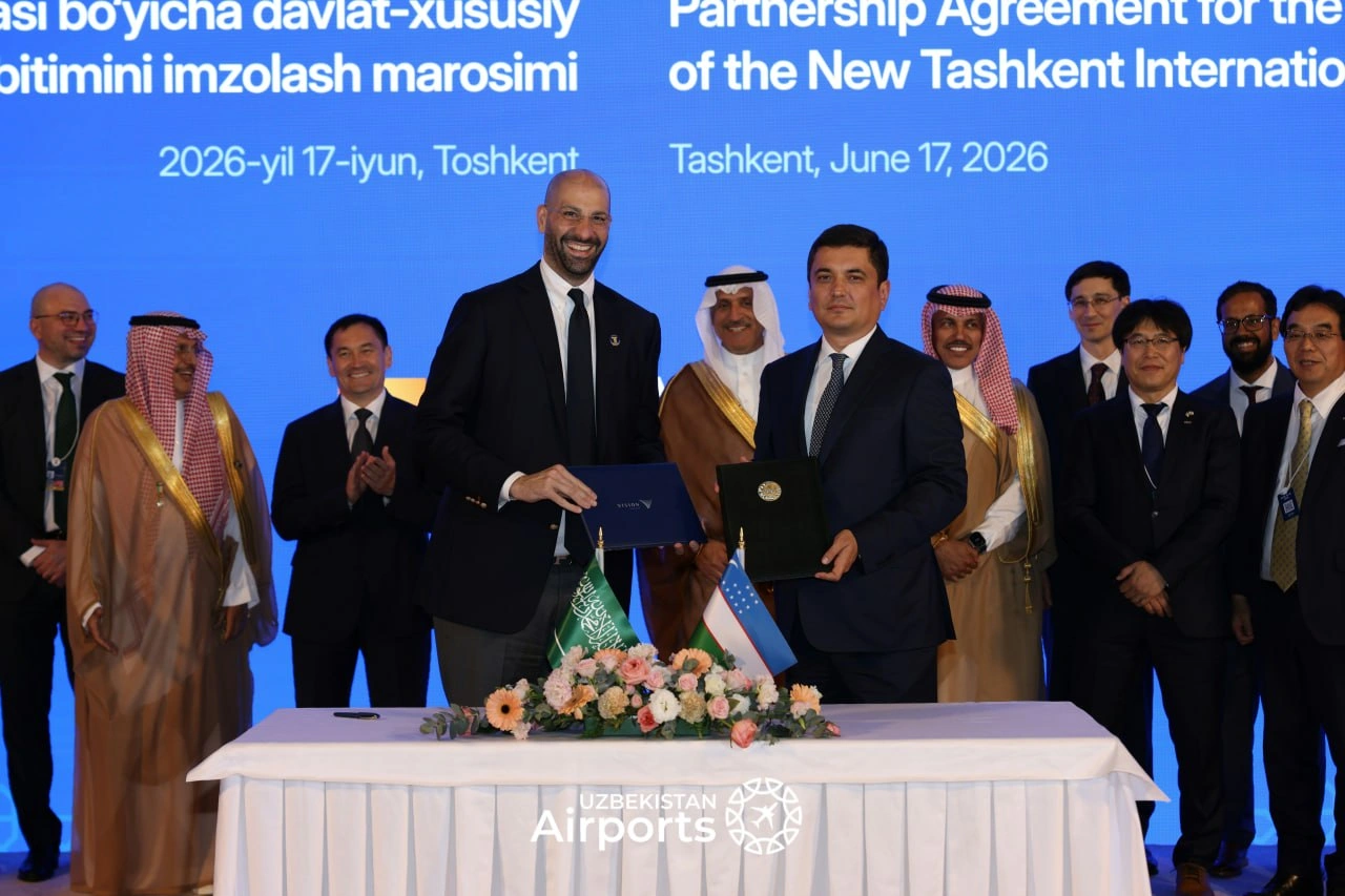Uzbekistan Airports signs PPP agreement to build new Tashkent International Airport