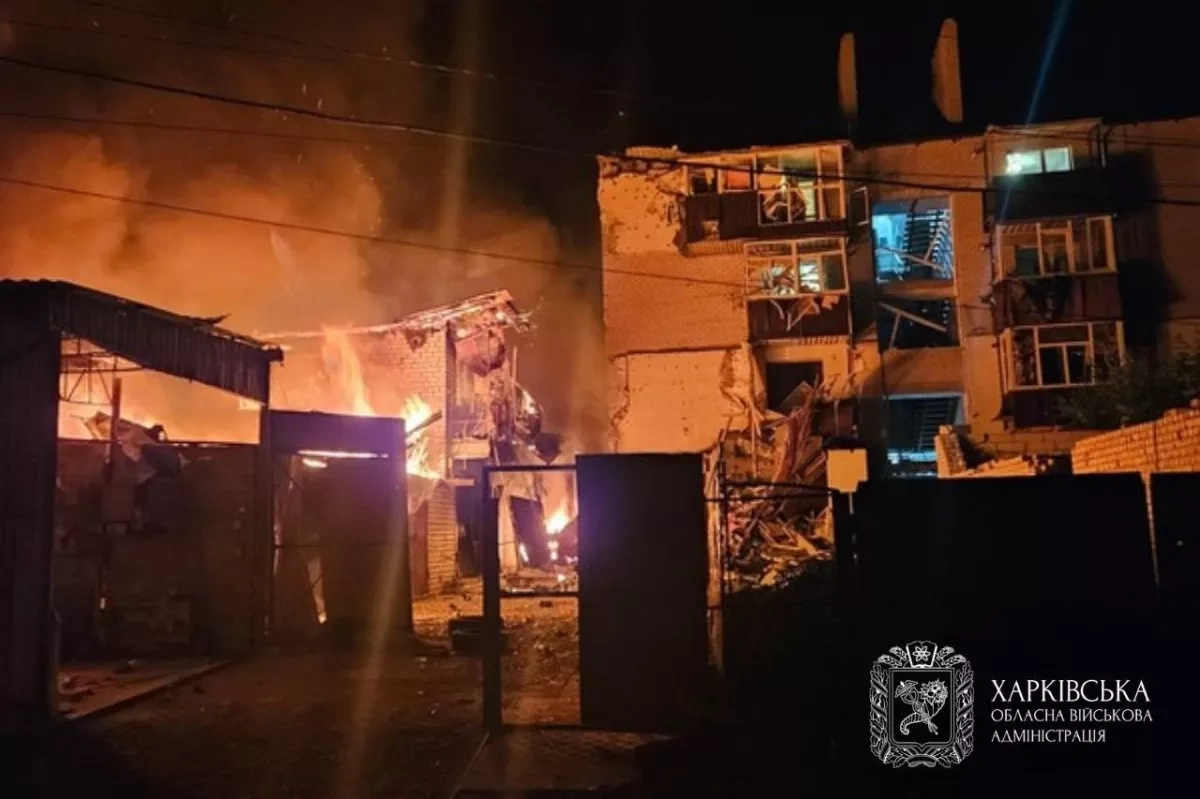 Massive overnight attack hits Kharkiv region, civilians killed PHOTO
