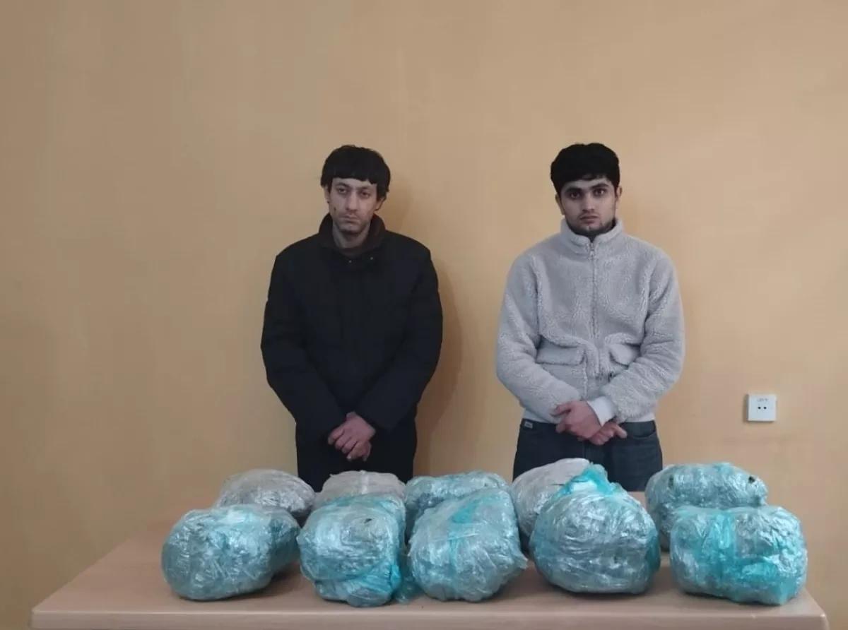 Azerbaijan seizes nearly 10 kg of marijuana smuggled from Iran