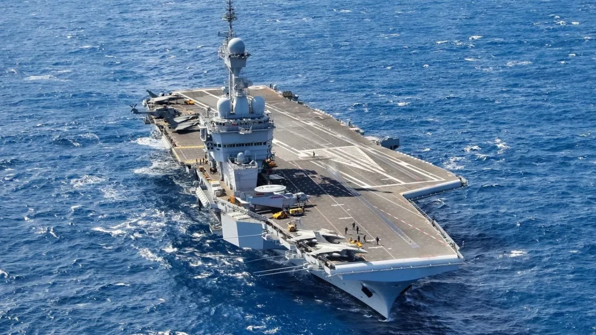French aircraft carrier to enter Mediterranean on March 7
