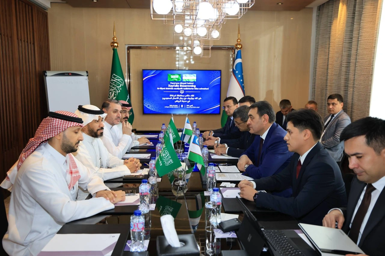 Uzbekistan, Saudi Alkhorayef eye water infrastructure projects in Fergana