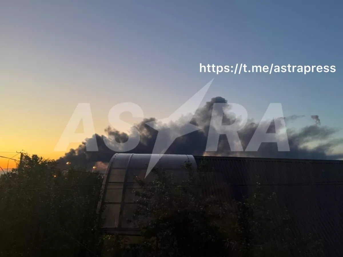ASTRA: Russia’s Ilsky oil refinery catches fire after drone attack PHOTO / VIDEO