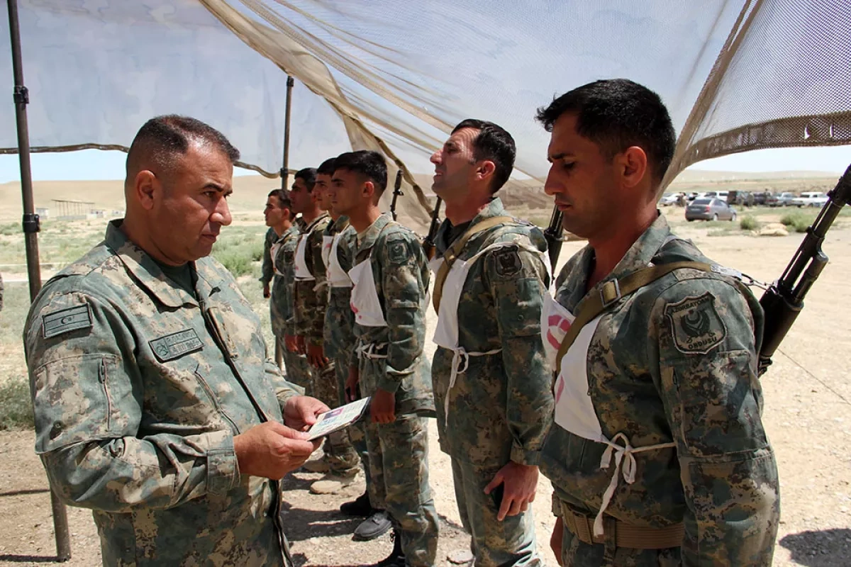 Azerbaijan army holds paramilitary cross championship to test combat readiness PHOTO