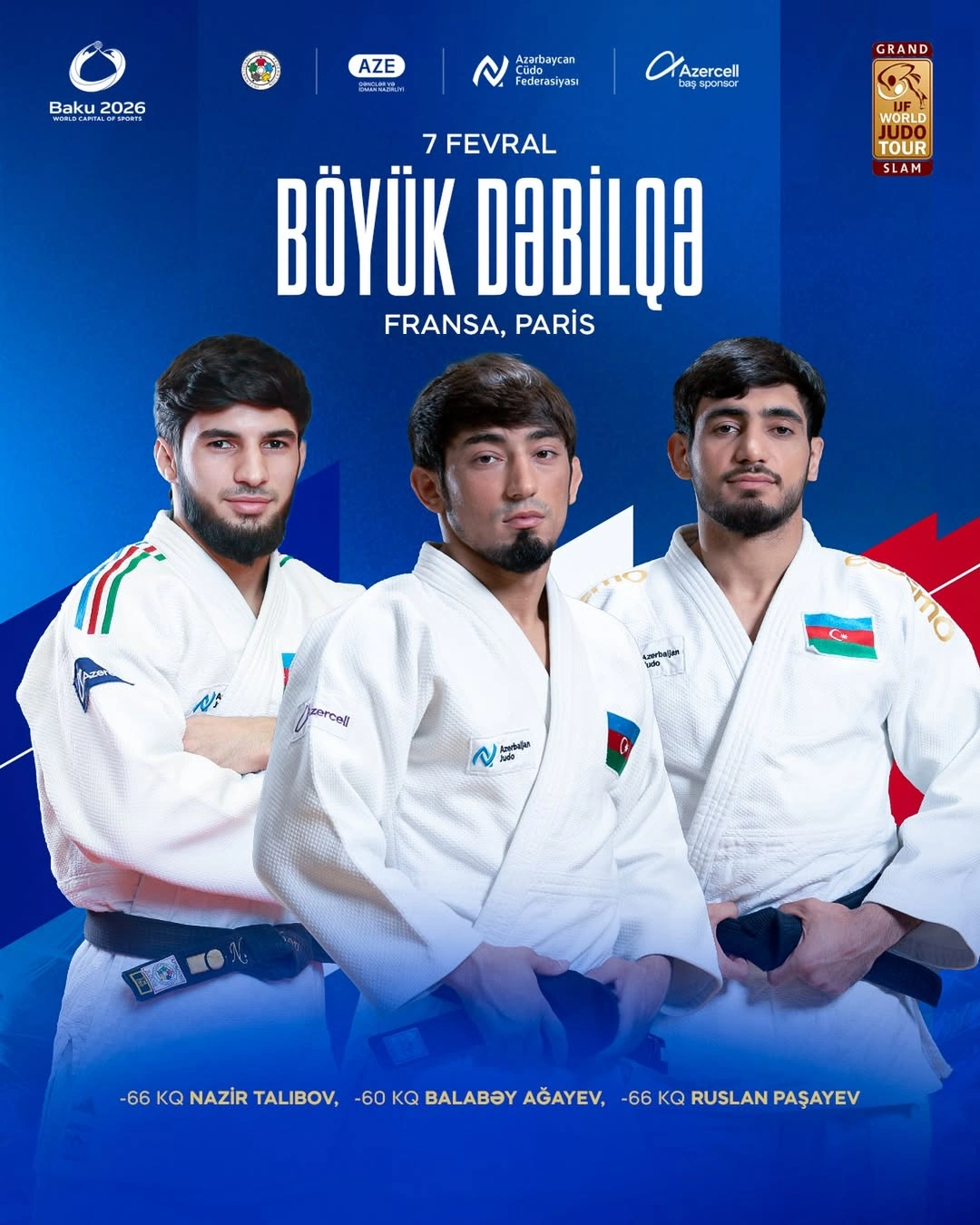 Azerbaijani judoka reaches Paris Grand Slam final