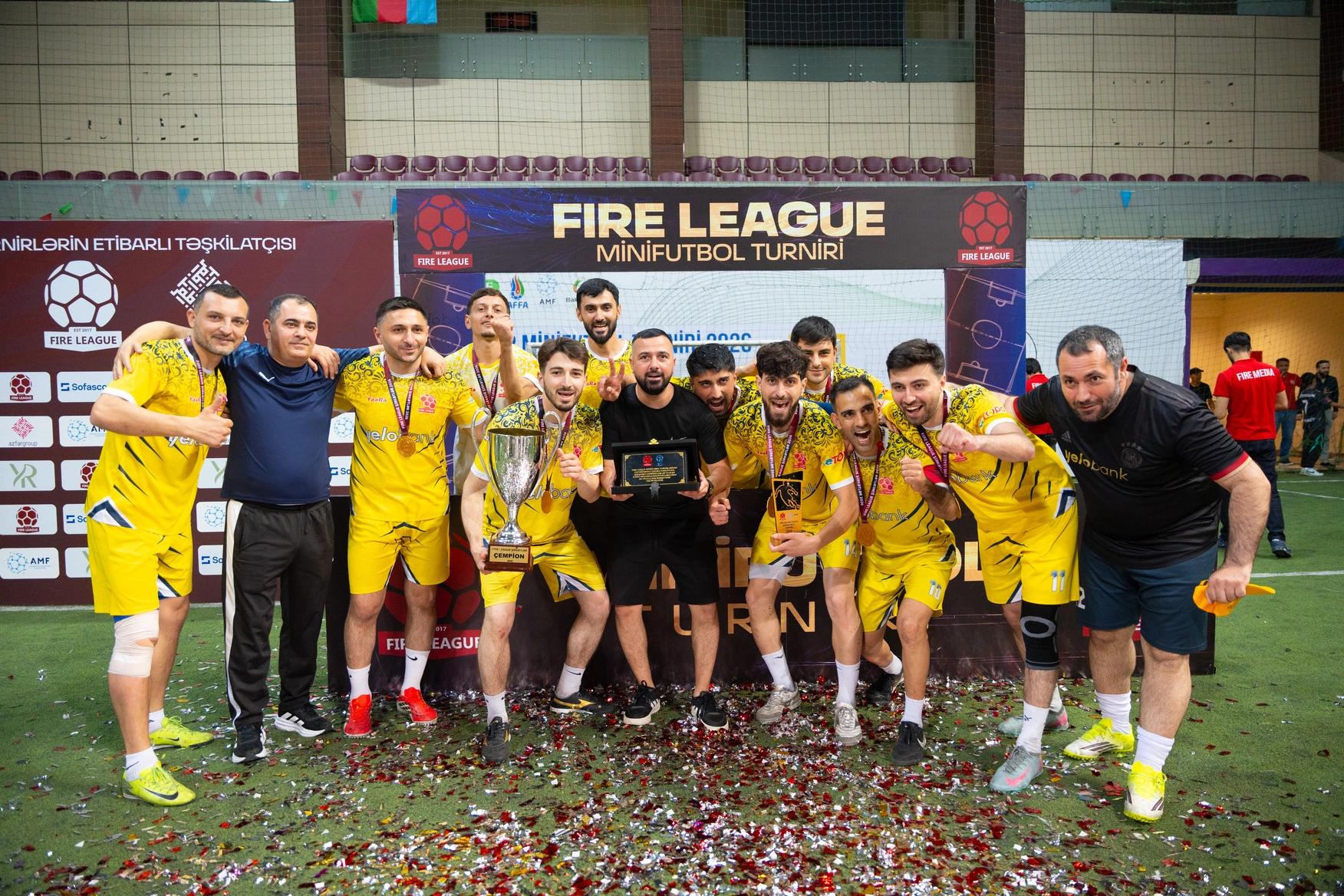 Yelo Bank wins the Intercompany Football League Championship (PHOTO)