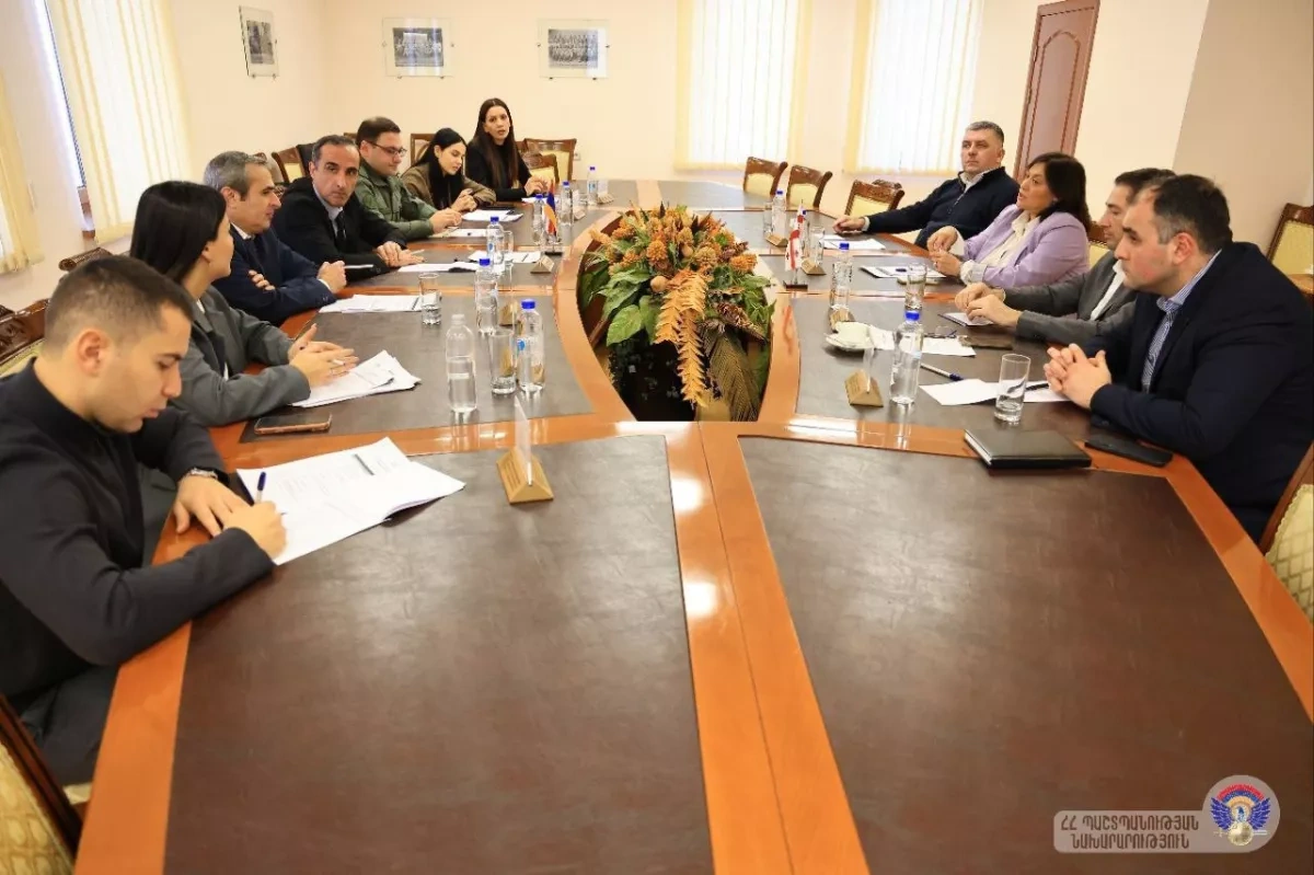 Georgian, Armenian defence officials meet to expand military partnerships