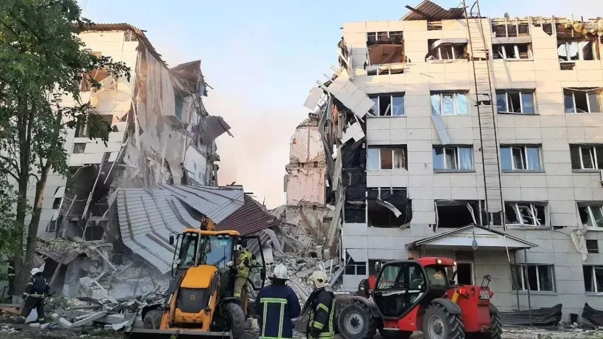 Dozens injured after drones strike college buildings in occupied Luhansk PHOTO / VIDEO