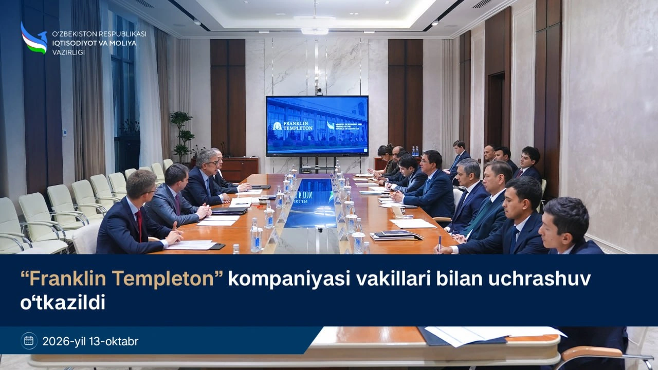 Uzbekistan, Franklin Templeton discuss IPO plans for state-owned companies