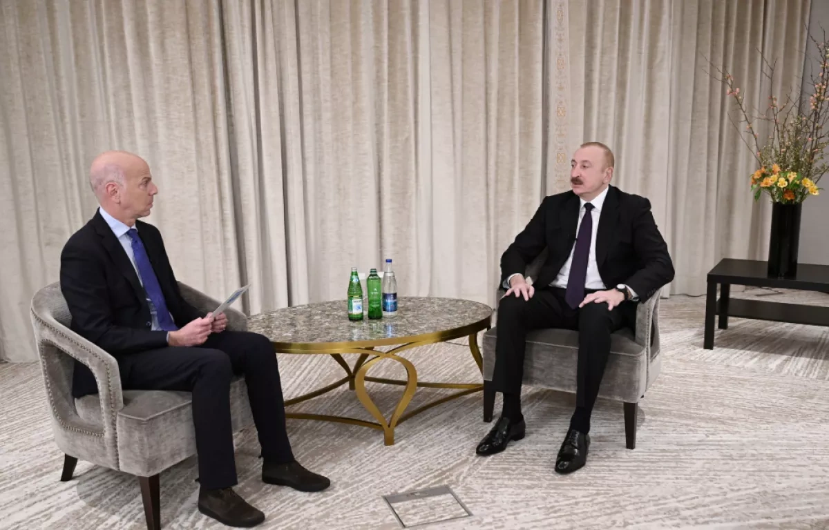 President Aliyev: Azerbaijan seeks no problems with France Full interview with France 24/PHOTO