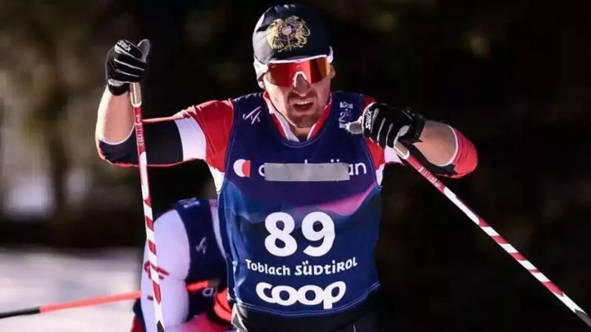 Armenian skier fined for covering “Azerbaijan” logo at Tour de Ski