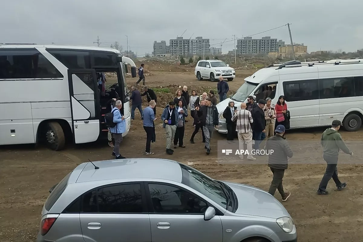 International travellers arrive in Karabakh to explore Aghdam reconstruction photo