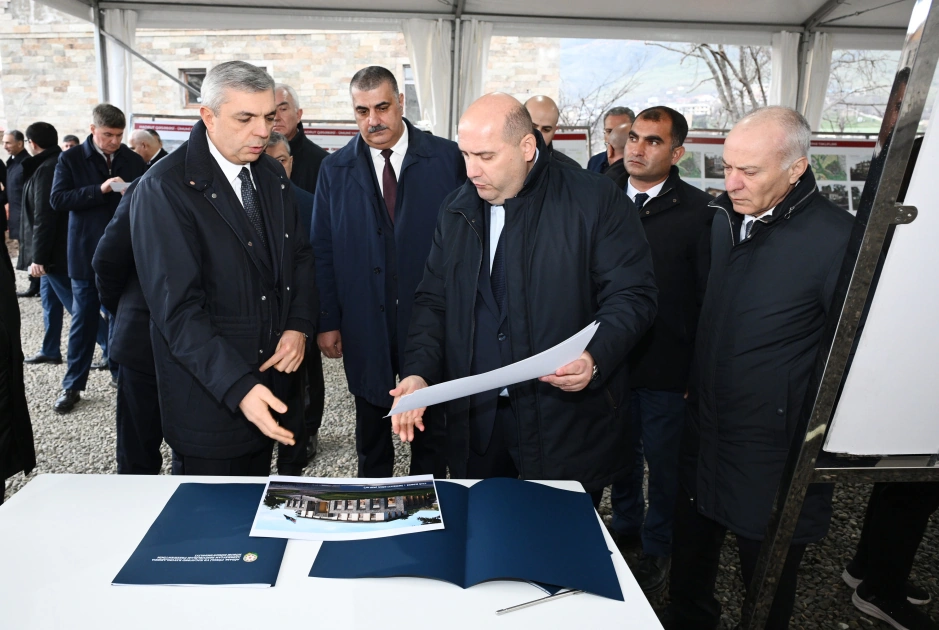 Azerbaijani Coordination Headquarters members inspect several facilities in Hadrut (PHOTO)