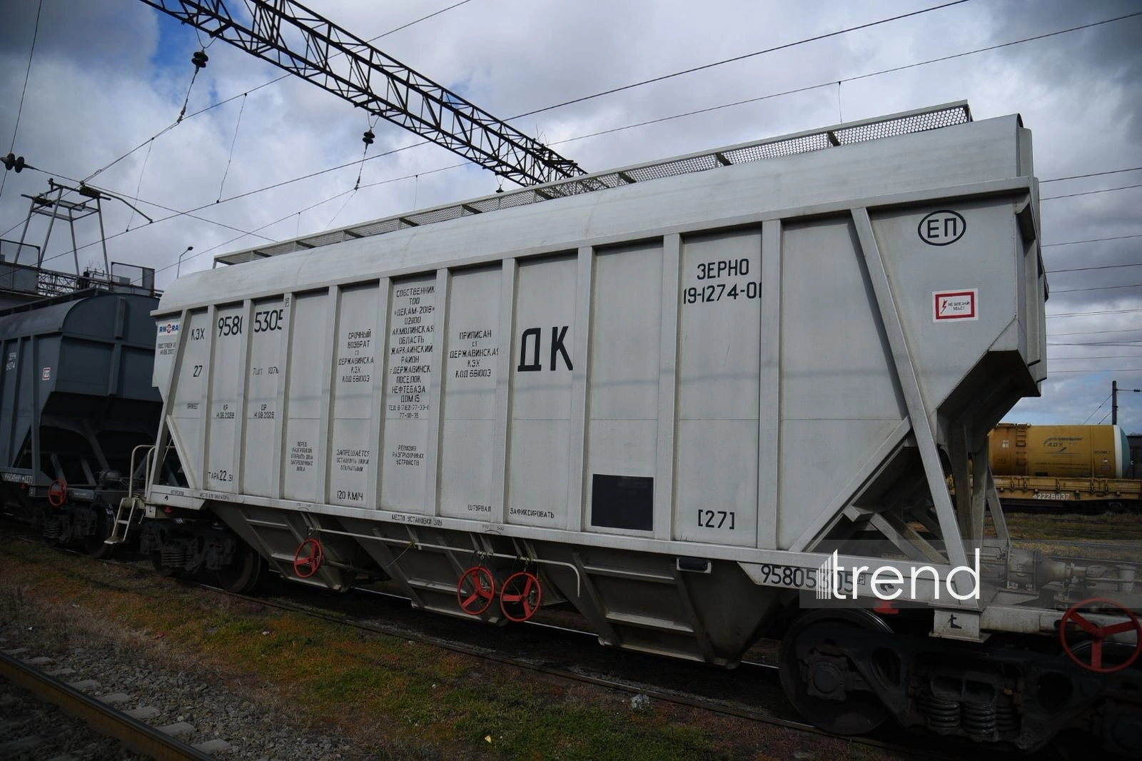 Azerbaijan dispatches next batch of Russian grain to Armenia (PHOTO/VIDEO)