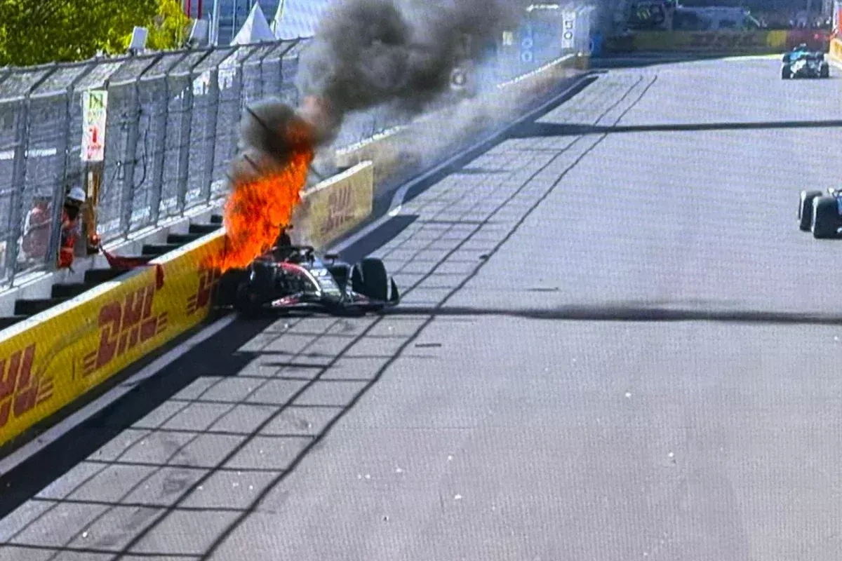 Fiery F2 crash brings Madrid practice to halt
