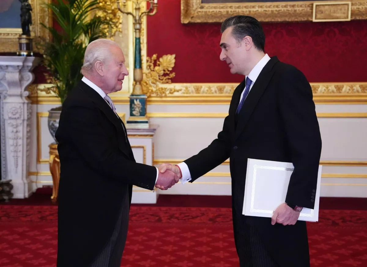 Georgia’s new ambassador presents credentials to King Charles III