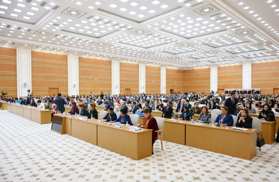 Heydar Aliyev Foundation VP Leyla Aliyeva participates in international conference in Turkmenistan (PHOTO)