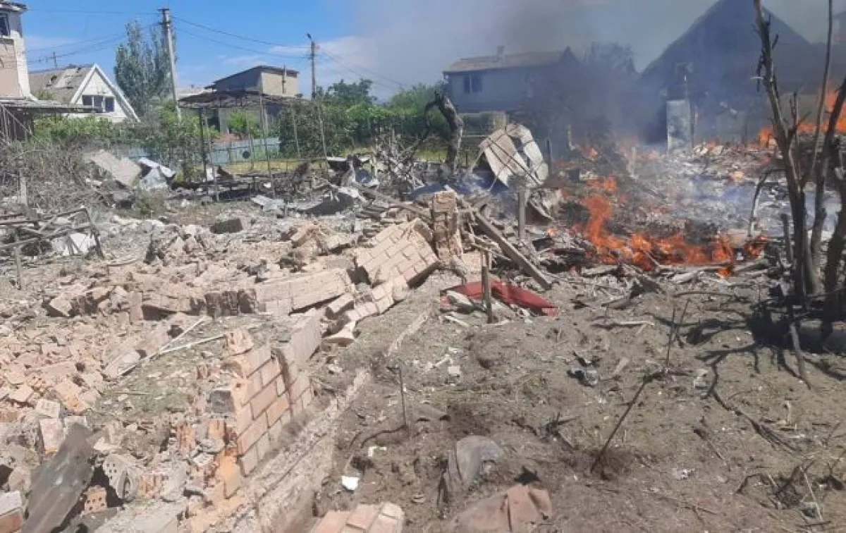 Russian missile strike damages houses, solar facility in Ukraine's Odesa PHOTO