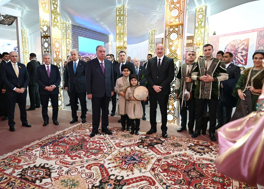 President Ilham Aliyev visits CIS National Culinary Festival and attended official reception (PHOTO)