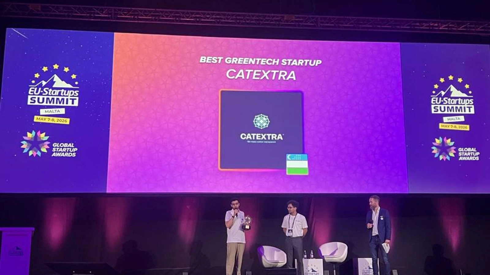 Uzbekistan's startups win two awards at Global Startup Awards Grand Finale
