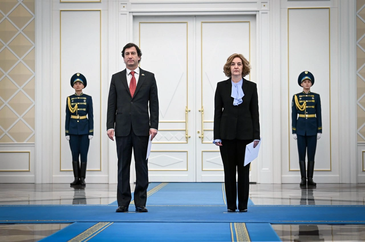 President of Kazakhstan receives credentials from Greek and Portuguese ambassadors