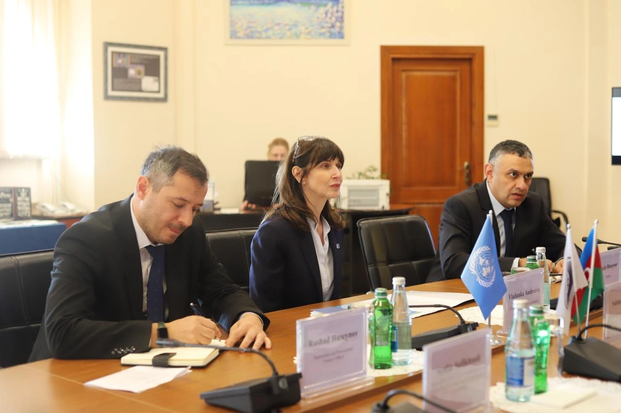 Azerbaijani ombudsperson receives UN Resident Coordinator (PHOTO)