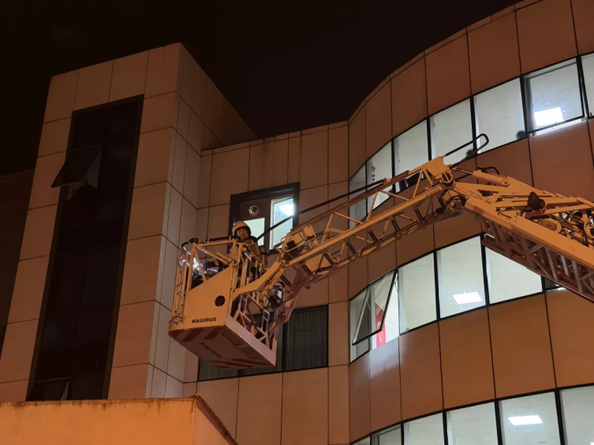 Fire erupts at nursing home in Türkiye’s Düzce, 25 evacuated PHOTO
